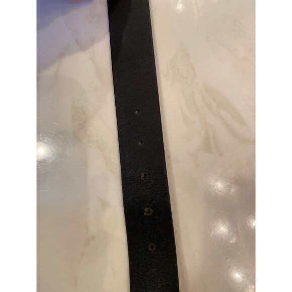 Men’s Belt Dark Brown Buckle is 2.75 “ & Belt is 40 inches without Buckle Dressy - Picture 7 of 10